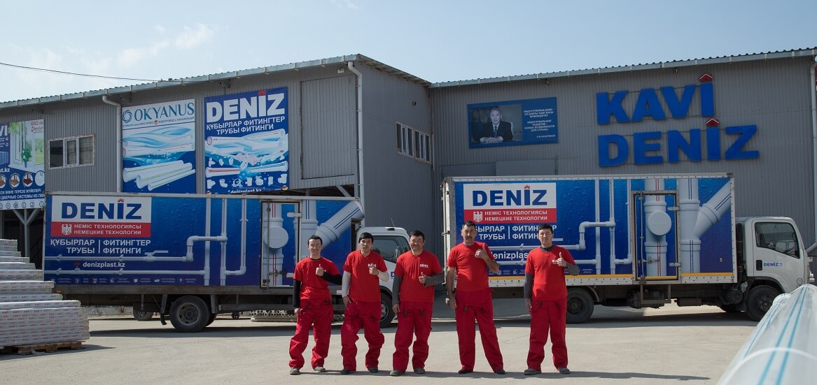 Поставка продукции Отзыв Диал Строй: водопроводные трубы DENIZ для ЖК DIAL Residence